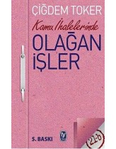 Kamu İhalelerinde Olağan İşler