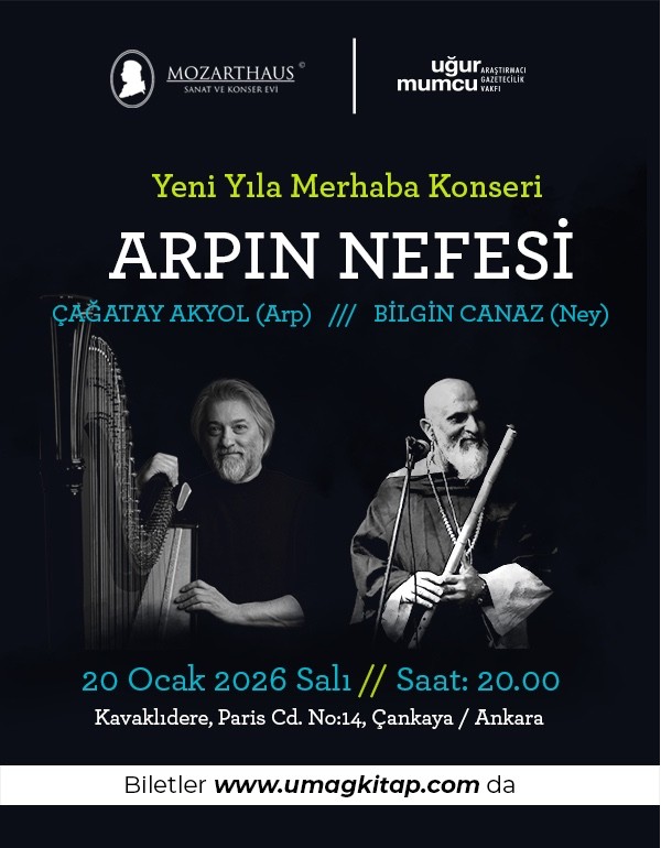 Yeni Yıla Merhaba Konseri,  Arp’ın Nefesi, Çağatay Akyol & Bilgin Canaz