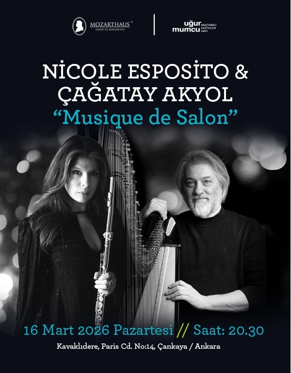 Biletler Tükendi - 16 Mart - Nicole Esposito & Çağatay Akyol “Musique de Salon”