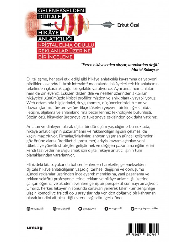 Gelenekselden Dijitale Hikâye Anlatıcılığı: Kristal Elma Ödüllü Reklamlar Üzerine Bir İnceleme