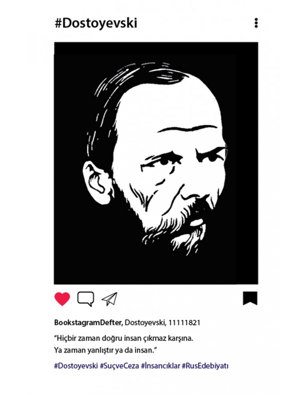 Dostoyevski Bookstagram Defter