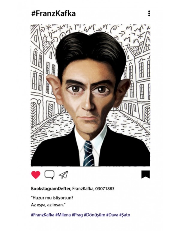 Franz Kafka  Bookstagram Defter