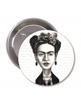 Frida Kahlo Karikatür Rozet