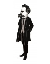 Friedrich Nietzsche Karikatür Ayraç