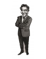 Gabriel García Márquez Karikatür Ay...