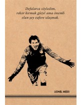 Lionel Messi Kraft Defter