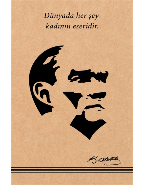 Mustafa Kemal Atatürk 2 Kraft Defter