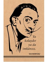 Salvador Dalí Kraft Defter