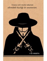 V for Vendetta Kraft Defter