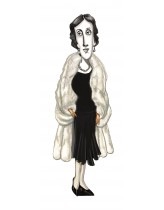Virginia Woolf Karikatür Ayraç